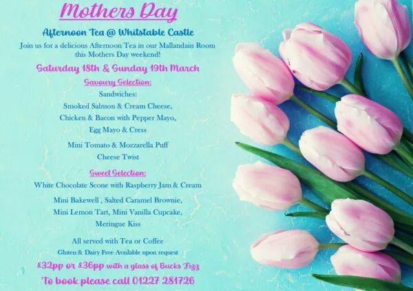 Mothers Day Menu 2023 Poster