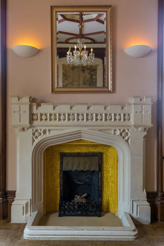 graystone fireplace