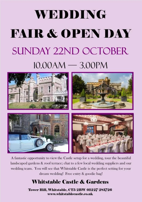 Wedding Open Day October 2023