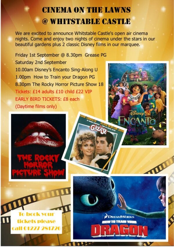 Cinema on the lawns 2023