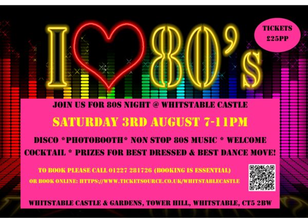 80s night 3rd August 2024